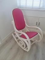Leren schommelstoel - baby/kinderkamer, Antiek en Kunst, Ophalen