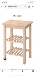 Keukentrolley van IKEA, Huis en Inrichting, Ophalen, 50 tot 100 cm, Zo goed als nieuw, Minder dan 100 cm