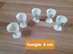 Set van 5 vintage eierdopjes, Ophalen of Verzenden, Zo goed als nieuw, Porselein, Overige stijlen