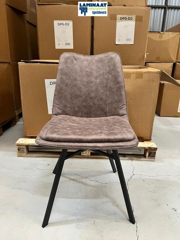 Eetkamerstoel Thomas Duke Klei Bruin €29,95p/st.Apeldoorn, Huis en Inrichting, Stoelen, Nieuw, Vijf, Zes of meer stoelen, Metaal