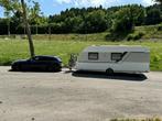 Knaus Sport 540 FDK (mover, luifel, stapelbed), Schokbreker, Treinzit, Particulier, 5 tot 6 meter