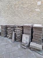 GRATIS grindtegels ca 25-30 m2, Beton, Gebruikt, Ophalen, Terrastegels