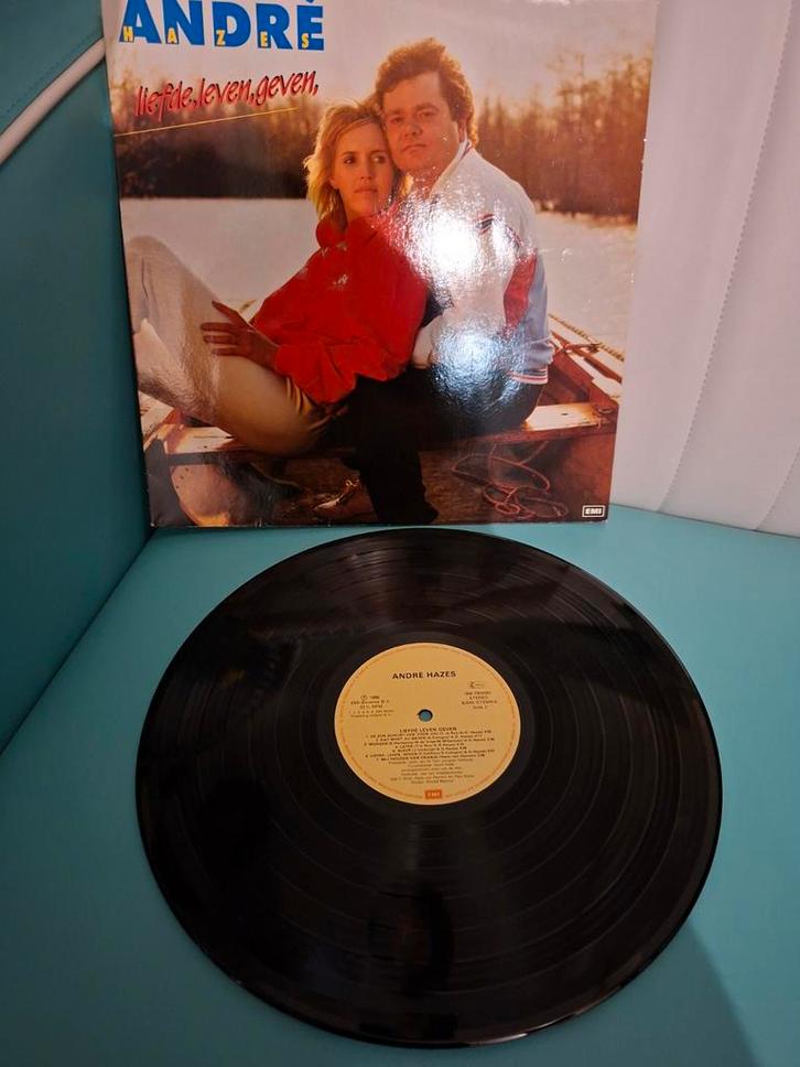 André Hazes - Liefde, Leven, Geven LP  1988, Cd's en Dvd's, Vinyl | Nederlandstalig, Zo goed als nieuw, Levenslied of Smartlap