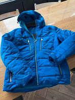 Tenson Ski Jas Blauw Maat L - Netjes en warm!, Ophalen of Verzenden, Zo goed als nieuw, Maat 52/54 (L), Blauw