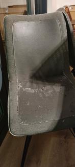 6 Gebruikt eetkamerstoelen xooon 4 grijs en 2 okergeel, Ophalen, Gebruikt, Metaal, Vier