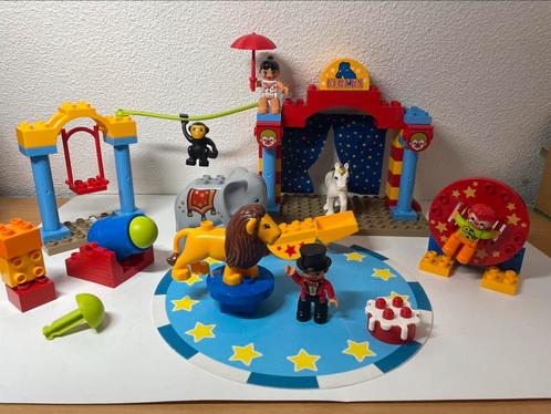 Duplo 5593 Ville Circus, Kinderen en Baby's, Speelgoed | Duplo en Lego, Zo goed als nieuw, Duplo, Complete set, Ophalen of Verzenden