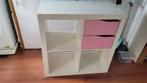 2(!) stuks Ikea kasten met 2 roze laatjes (1 kast op foto), Ophalen, Gebruikt