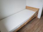 IKEA Neiden Bed met Matras, Huis en Inrichting, Ophalen, Gebruikt, Eenpersoons, Beige