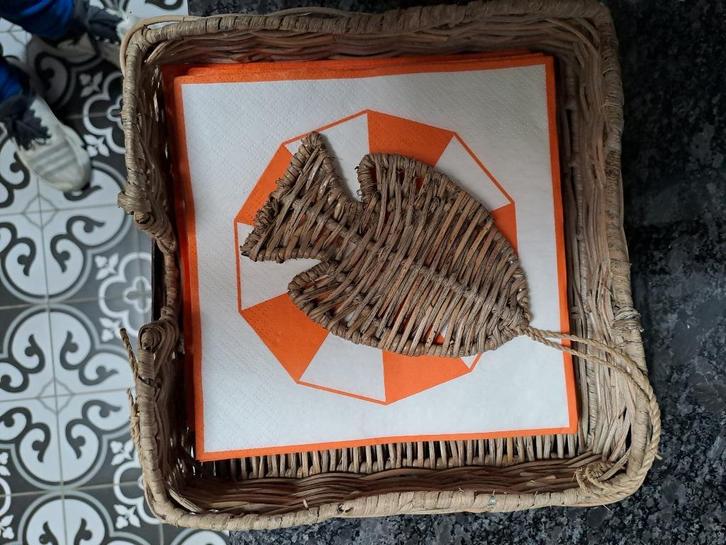 Servettenhouder Rustic Rattan Fish - Riviera Maison, Huis en Inrichting, Keuken | Keukenbenodigdheden, Nieuw, Ophalen of Verzenden