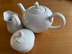 Witte theepot Hutschenreuther in perfecte staat, Overige typen, Ophalen of Verzenden, Zo goed als nieuw, Effen