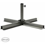 Ceruzo Parasolvoet Metaal Kruisvoet van €19 voor €13, ., Nieuw, Ophalen of Verzenden, Parasolvoet