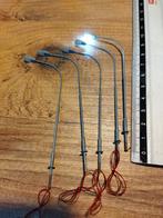 Lantaarnpalen | HO spoor | 10cm | 5stk, Hobby en Vrije tijd, Modeltreinen | H0, Overige merken, Gelijkstroom, Overige typen, Nieuw