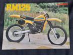 Oude folder Suzuki RM 125, Ophalen of Verzenden, Zo goed als nieuw, Overige merken