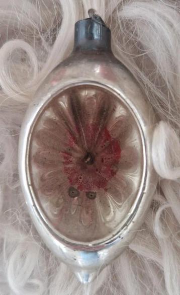 lotje van 5 oude ajeko kerstballen~ajeko deukbal~ornament beschikbaar voor biedingen