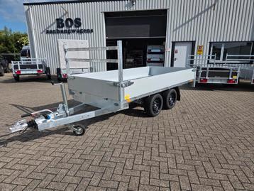 Nieuwe Syma Plateauwagen 3.10x1.60m 2000kg Voorrek Kenteken beschikbaar voor biedingen
