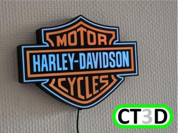 Harley Davidson LED Lightbox beschikbaar voor biedingen