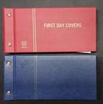 FDC Luxemburg, onbeschreven in 2 Importa albums, 93 stuks, Ophalen of Verzenden, Onbeschreven, Europa