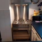 Smeg 5-pits gasfornuis met oven en afzuigkap, Gebruikt, 60 cm of meer, Ophalen of Verzenden, Energieklasse A of zuiniger
