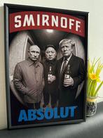 Smirnoff Absolut Poster met Zwarte Lijst - 21x30cm, Ophalen of Verzenden, Nieuw, Foto of Poster, Minder dan 50 cm