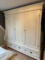 Prachtige grote linnenkast - Het Kabinet Bunnik, Gebruikt, 200 cm of meer, Grenenhout, Landelijk, klassiek, Rivièra Maison