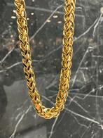 21k Gouden Vossenstaart Ketting - Prachtig!, Sieraden, Tassen en Uiterlijk, Kettingen, Ophalen of Verzenden, Zo goed als nieuw