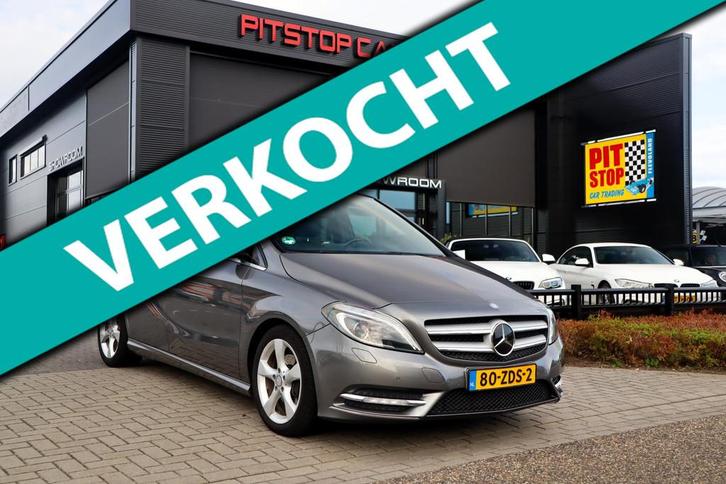 Mercedes-Benz B-klasse 180 Ambition, 122 PK, NAP, LED, Leer,, Auto's, Mercedes-Benz, Bedrijf, Te koop, B-Klasse, ABS, Airbags