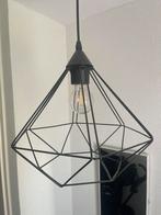Plafond lamp zwart diamant vorm, Huis en Inrichting, Ophalen