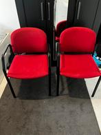 2 stevige rode stoelen (Gratis), Huis en Inrichting, Stoelen, Twee, Zo goed als nieuw, Ophalen, Rood