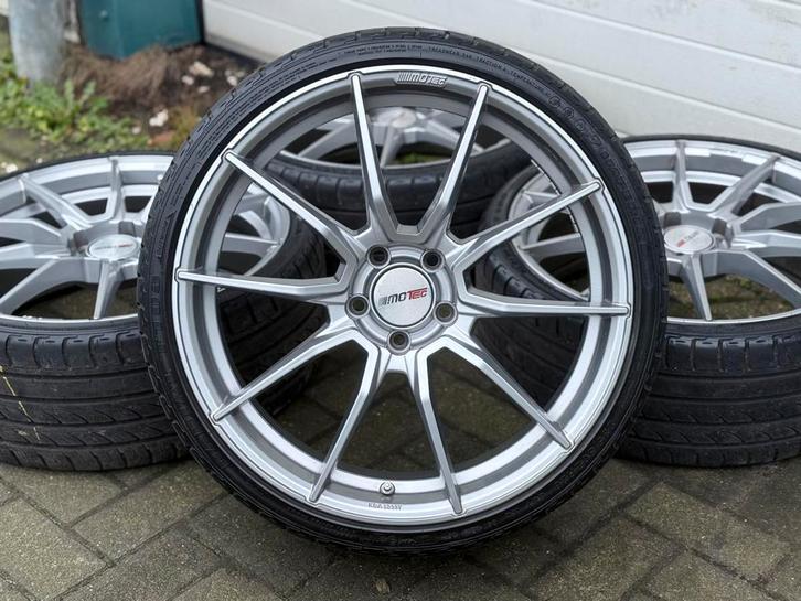 DIKKE SET 20 INCH ORIGINELE MOTEC ULTRALIGHT + GOEDE BANDEN, Auto-onderdelen, Banden en Velgen, Banden en Velgen, Zomerbanden