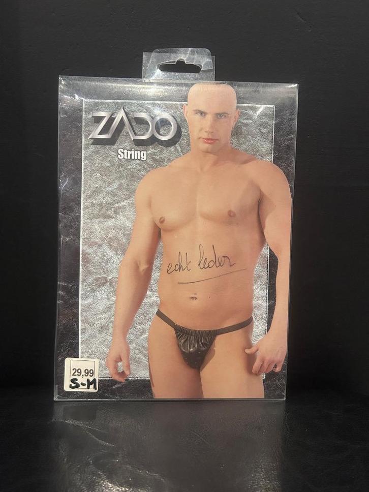 Heren string echt leer, Kleding | Heren, Overige Herenkleding, Nieuw, Ophalen