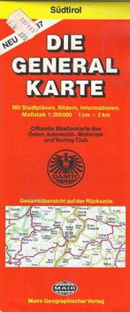 Pl252 plattegrond zuid tirol 1986/87, Ophalen of Verzenden, Gelezen, Nederland, Landkaart