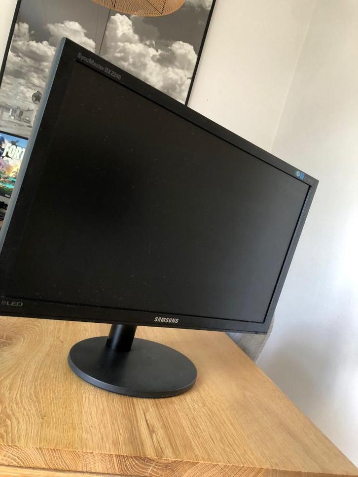 Samsung SyncMaster BX2240 – 22" monitor (zonder stroomsnoer), Computers en Software, Monitoren, Gebruikt, 60 Hz of minder, DVI