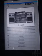 Philips F1652 Stereo Combi - Vintage, Ophalen, Gebruikt, Radio, Met cd-speler