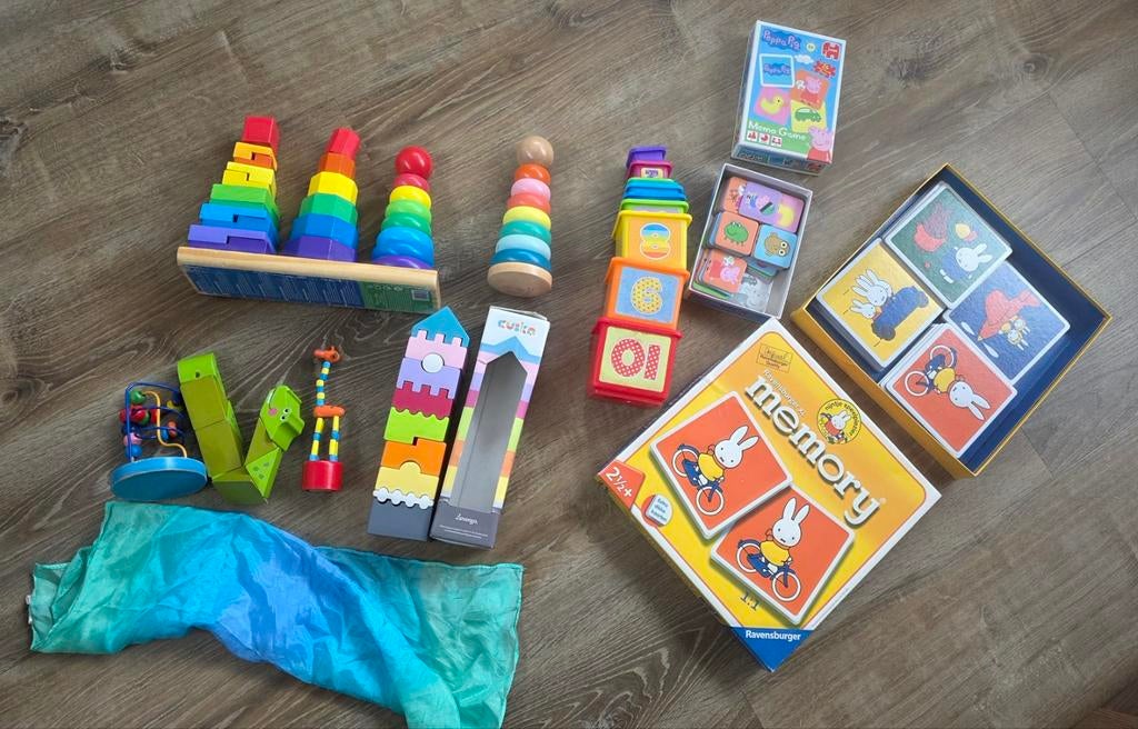Montessori/educatief houten speelgoed  1–3 jaar., Ophalen of Verzenden