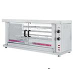 Kippengril 2 spit combisteel goed voor 10 kippen electrisch, Witgoed en Apparatuur, Ovens, Ophalen of Verzenden, Gebruikt