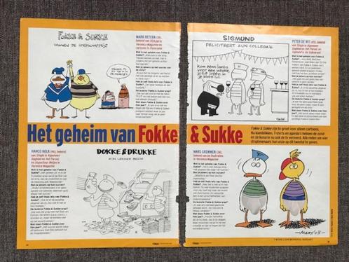 ARTIKEL Het geheim van Fokke&Sukke Veronica Magazine, Boeken, Stripboeken, Eén stripboek, Ophalen of Verzenden