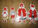 Ikea KERSTFIGUURTJES / HANGERS 24 stuks + Stickers 8 Vellen, Ophalen of Verzenden, Nieuw