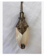 Antieke Verzilverde parfum fles Schelp bescherm folie lijst, Antiek en Kunst, Ophalen of Verzenden