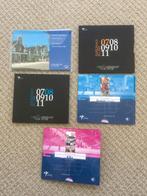 5 munten jaarsetjes, Postzegels en Munten, Munten | Nederland, Ophalen of Verzenden, Koningin Beatrix, Overige waardes, Setje