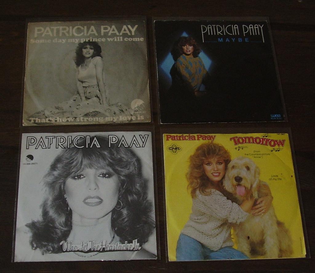 vinyl-singles 7 inch Patricia Paay, Gebruikt, 7 inch, Single, Ophalen of Verzenden