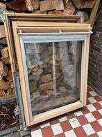 Velux Dakraam 78x98 + Gootstuk + Verduisterend Rolgordijn, Ophalen, Gebruikt, Minder dan 80 cm, 80 tot 120 cm
