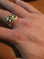 Tk Grote Dikke Gouden Reizigers Ring 14 krt, Ophalen of Verzenden, Zo goed als nieuw, Dame, Goud