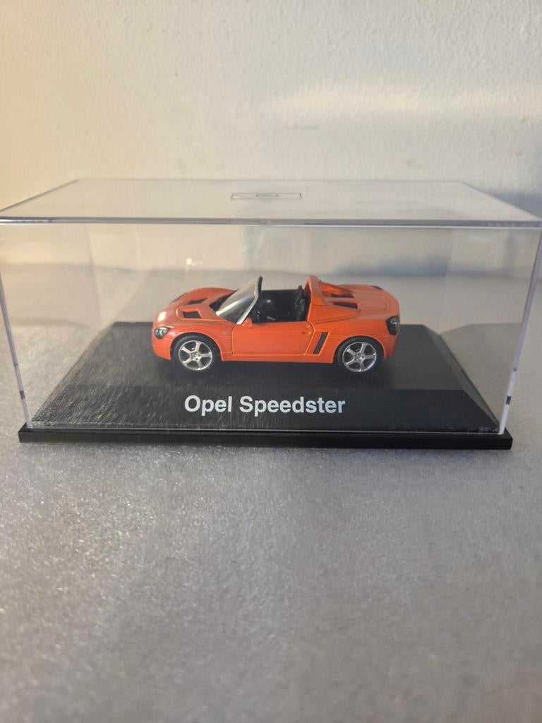 Opel Speedster Schuco 1:43 - Nieuwstaat, Hobby en Vrije tijd, Modelauto's | 1:43, Ophalen of Verzenden, Zo goed als nieuw, Auto