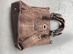Vintage tas, Sieraden, Tassen en Uiterlijk, Tassen | Damestassen, Ophalen of Verzenden, Gebruikt, Bruin, Handtas