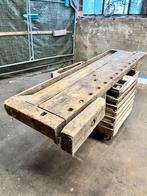 Vintage Werkbank - Nostalgisch en Robuust, Doe-het-zelf en Verbouw, Werkbanken, Ophalen of Verzenden, Gebruikt, 120 tot 170 cm