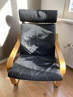 Te koop leren Ikea Fauteuils, Ophalen, Gebruikt, Zweeds, 75 tot 100 cm
