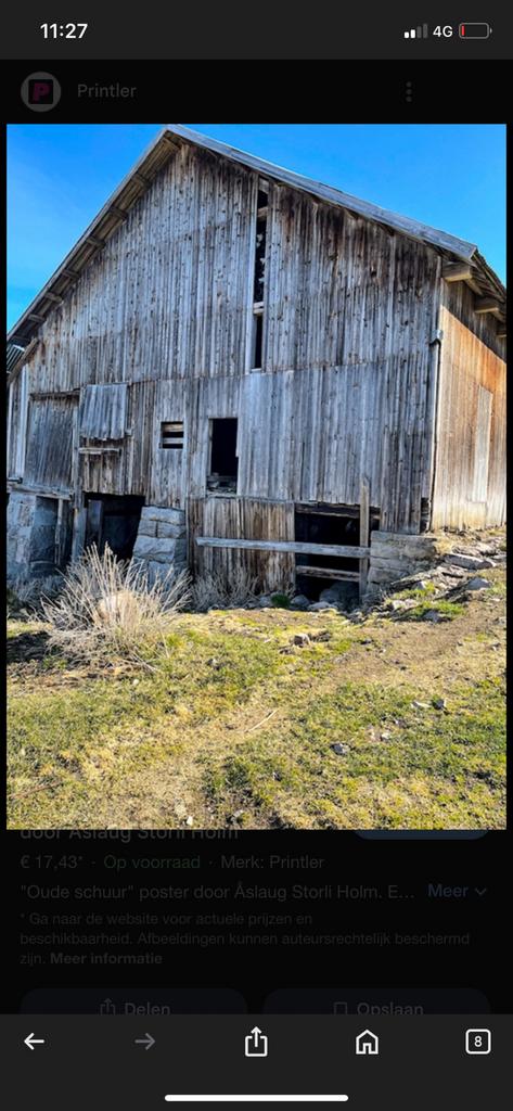 Gezocht oude schuur, Ophalen of Verzenden