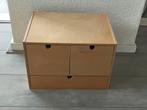 Ikea Houten Kastje met 3 Lades, Huis en Inrichting, Ophalen, Minder dan 50 cm, Gebruikt, 3 of 4 laden