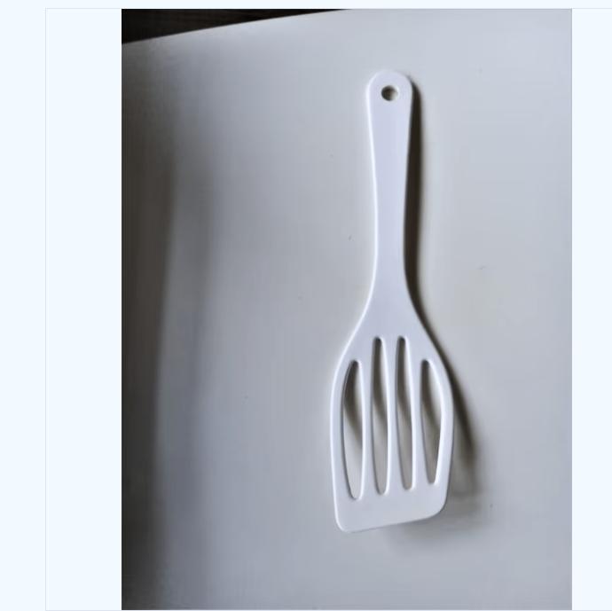 WACA melamine wit sla/dressing lepel/kunststof, Ophalen of Verzenden, Gebruikt, Kunststof, Los bestek