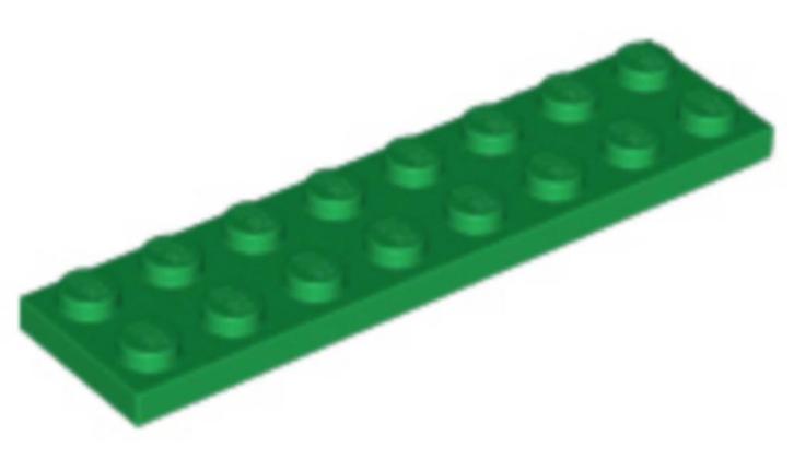 Lego plaatjes/ plates 2x8 groen 3 stuks, Kinderen en Baby's, Speelgoed | Duplo en Lego, Gebruikt, Lego, Losse stenen, Ophalen of Verzenden